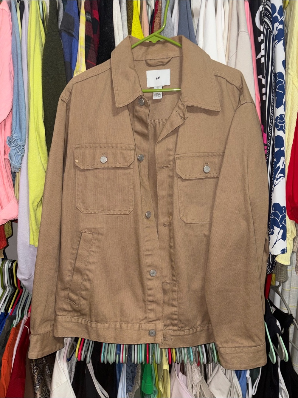 H&M Men’s Brown Jean Jacket